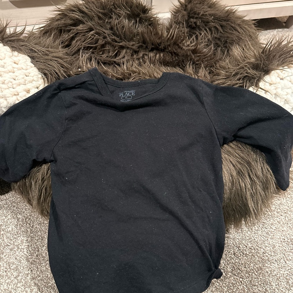 The Children's Place Classic Black Long Sleeve Tee